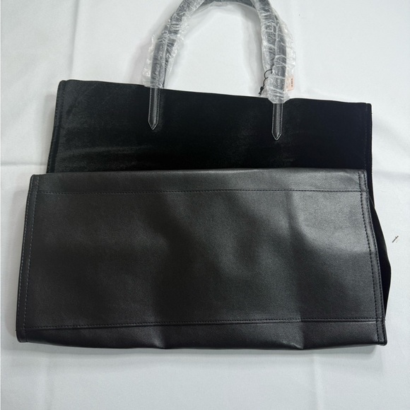 Victoria's Secret Black Polka Dot Tote Bag - Picture 4 of 4